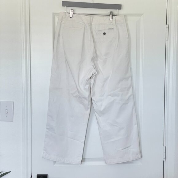 Calvin Klein Jeans Beige Cotton Ankle or Capri Pant – Women’s Size 10 - Picture 2 of 10
